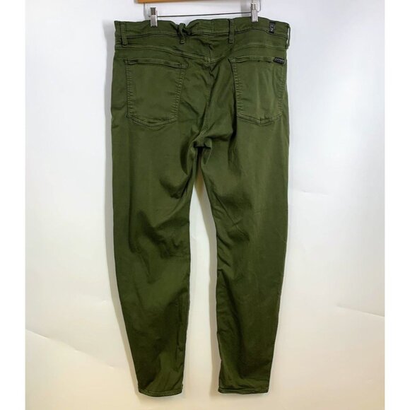 7 For All Mankind Men's Slimmy Luxe Sport Stretch Modal Slim Fit Jeans SZ 40x32 - Picture 2 of 14